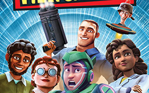 Official poster of Canadian animated action comedy film, `Henchmen`